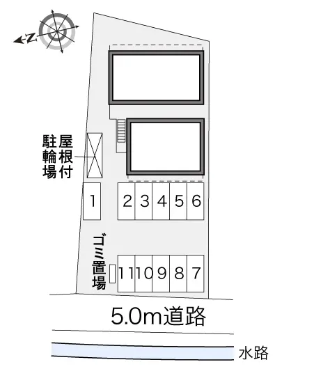 大津市唐崎３丁目 月極駐車場